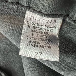 Black washed Pistola jeans